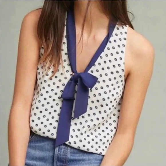 Maeve Tops - Maeve Anthropologie Floral Madison Top Sleeveless Size 6